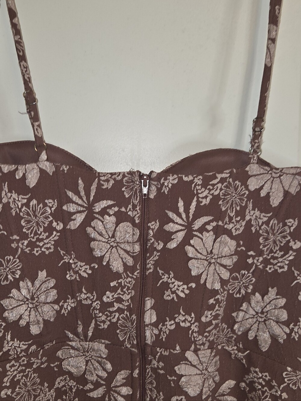 Windsor Floral Brocade Mini Dress - Picture 14 of 16